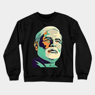 Narendra Modi India Prime Minister Namo BJP Supporter Crewneck Sweatshirt